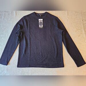 Men's Small Banana Republic Dark Grey Long Sleeve Tee, NWT